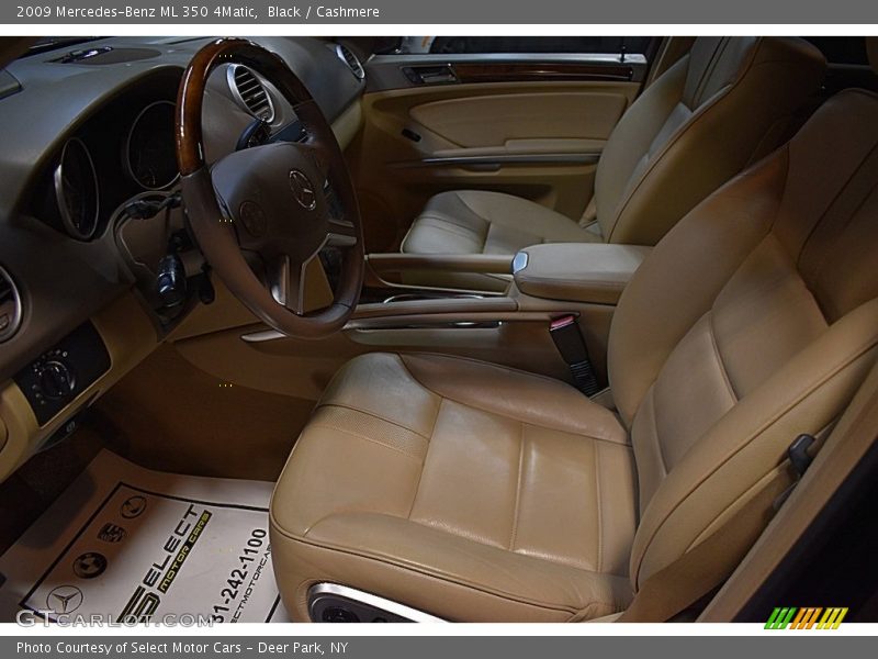 Black / Cashmere 2009 Mercedes-Benz ML 350 4Matic