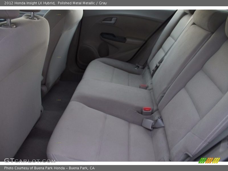 Polished Metal Metallic / Gray 2012 Honda Insight LX Hybrid