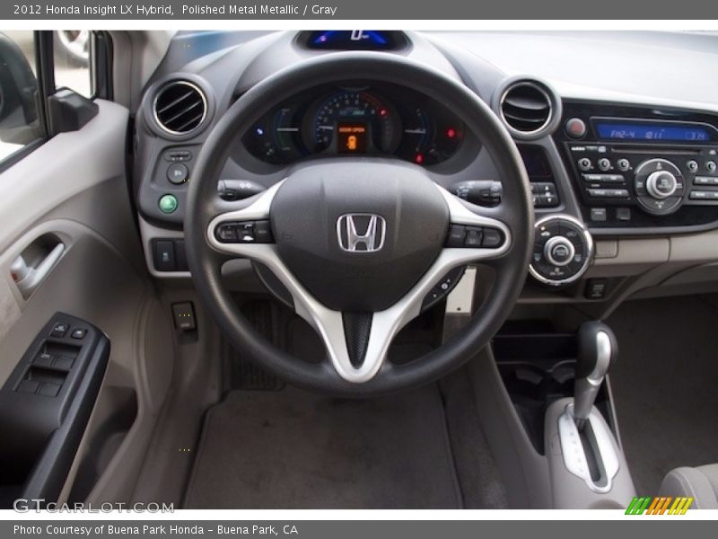 Dashboard of 2012 Insight LX Hybrid