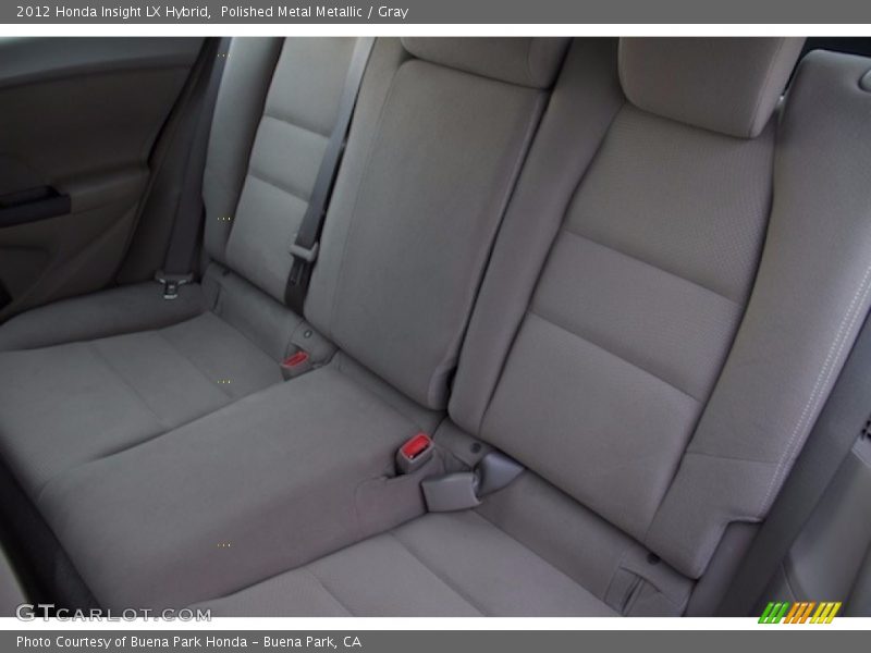 Polished Metal Metallic / Gray 2012 Honda Insight LX Hybrid