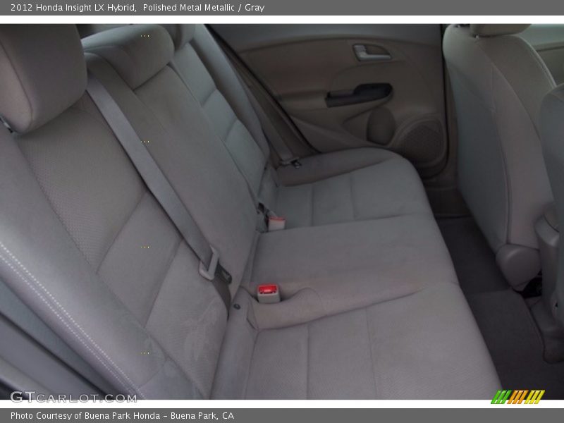 Polished Metal Metallic / Gray 2012 Honda Insight LX Hybrid