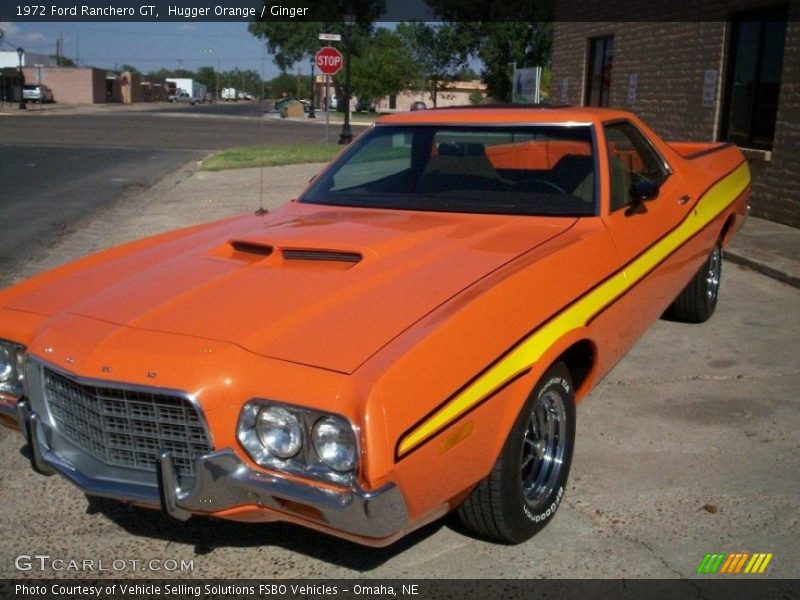 Front 3/4 View of 1972 Ranchero GT