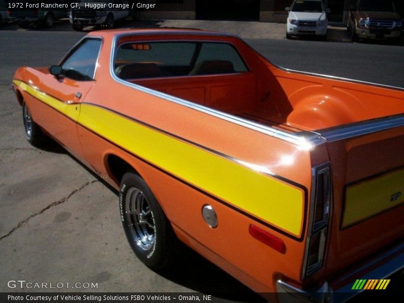 Hugger Orange / Ginger 1972 Ford Ranchero GT