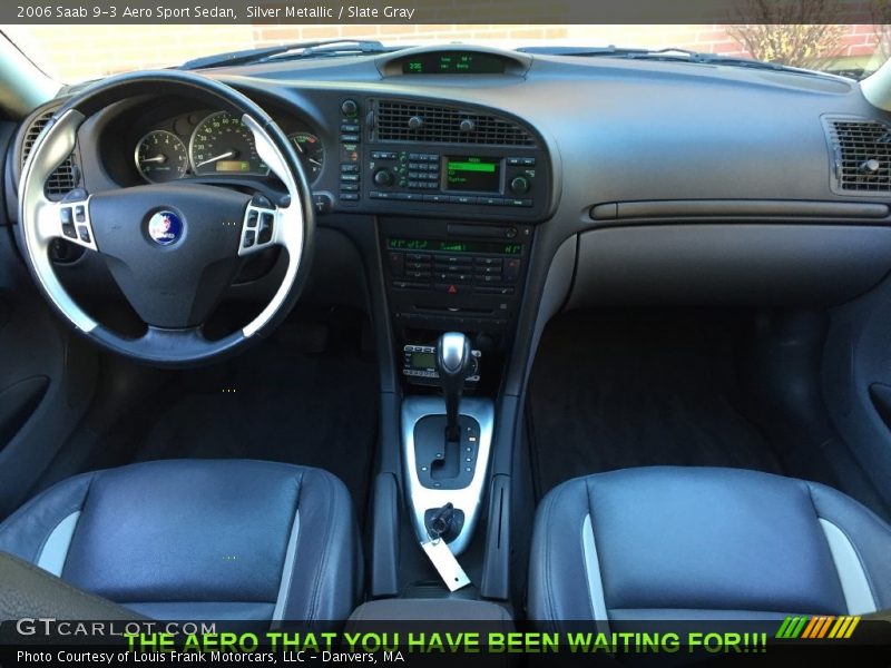 Silver Metallic / Slate Gray 2006 Saab 9-3 Aero Sport Sedan