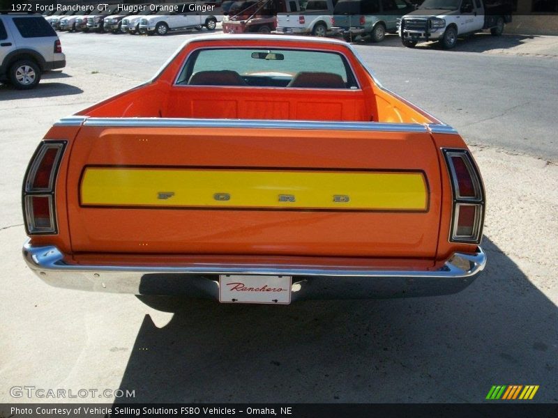 Hugger Orange / Ginger 1972 Ford Ranchero GT