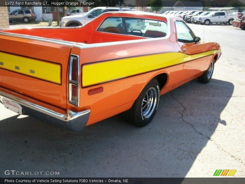 Hugger Orange / Ginger 1972 Ford Ranchero GT