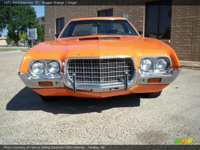 Hugger Orange / Ginger 1972 Ford Ranchero GT