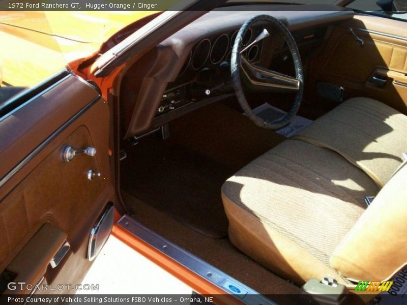  1972 Ranchero GT Ginger Interior