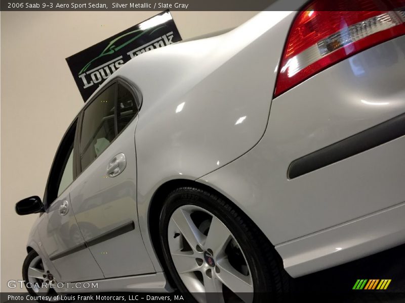 Silver Metallic / Slate Gray 2006 Saab 9-3 Aero Sport Sedan