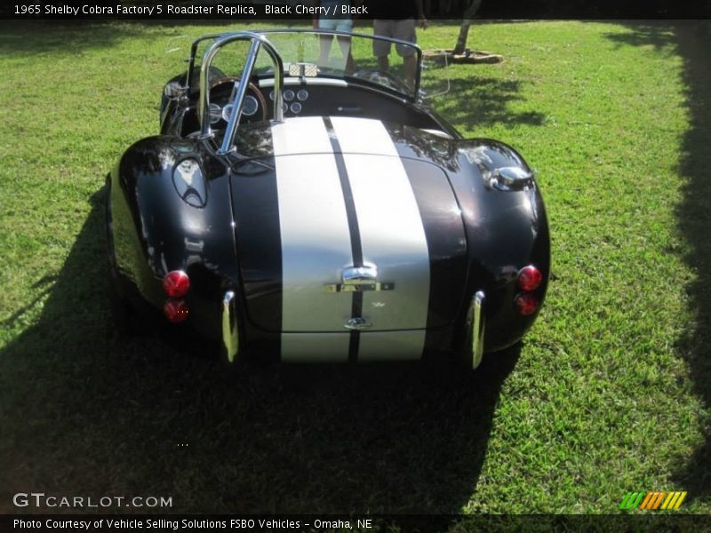 Black Cherry / Black 1965 Shelby Cobra Factory 5 Roadster Replica
