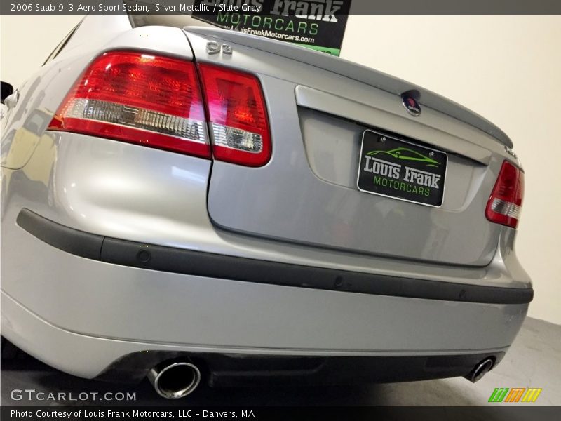 Silver Metallic / Slate Gray 2006 Saab 9-3 Aero Sport Sedan
