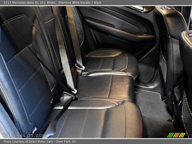 Diamond White Metallic / Black 2014 Mercedes-Benz ML 350 4Matic