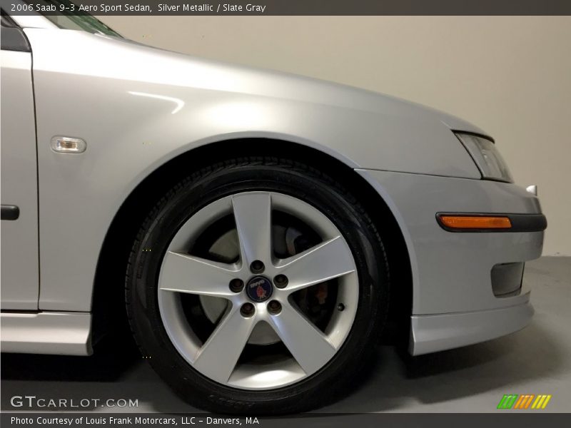 Silver Metallic / Slate Gray 2006 Saab 9-3 Aero Sport Sedan