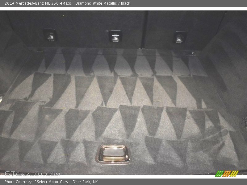 Diamond White Metallic / Black 2014 Mercedes-Benz ML 350 4Matic