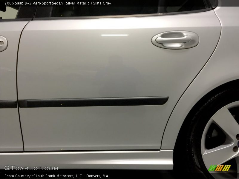 Silver Metallic / Slate Gray 2006 Saab 9-3 Aero Sport Sedan