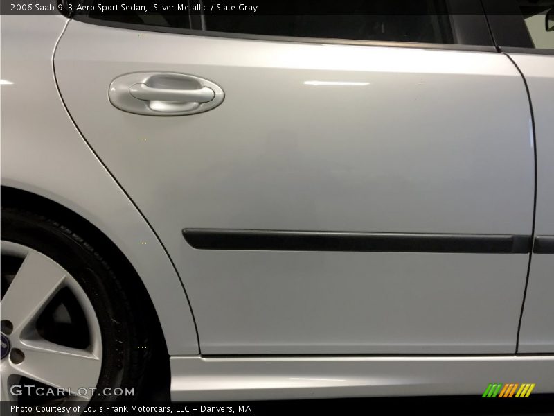 Silver Metallic / Slate Gray 2006 Saab 9-3 Aero Sport Sedan