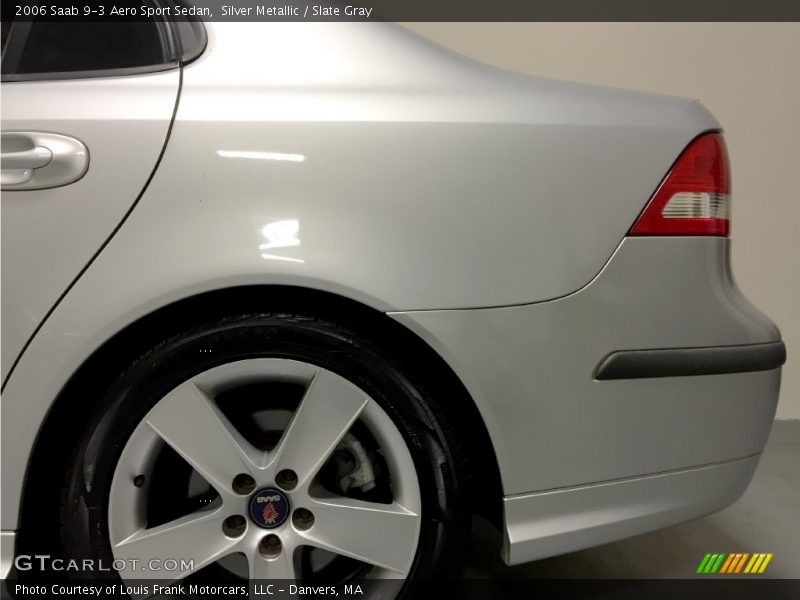 Silver Metallic / Slate Gray 2006 Saab 9-3 Aero Sport Sedan
