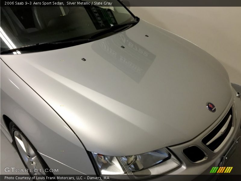 Silver Metallic / Slate Gray 2006 Saab 9-3 Aero Sport Sedan