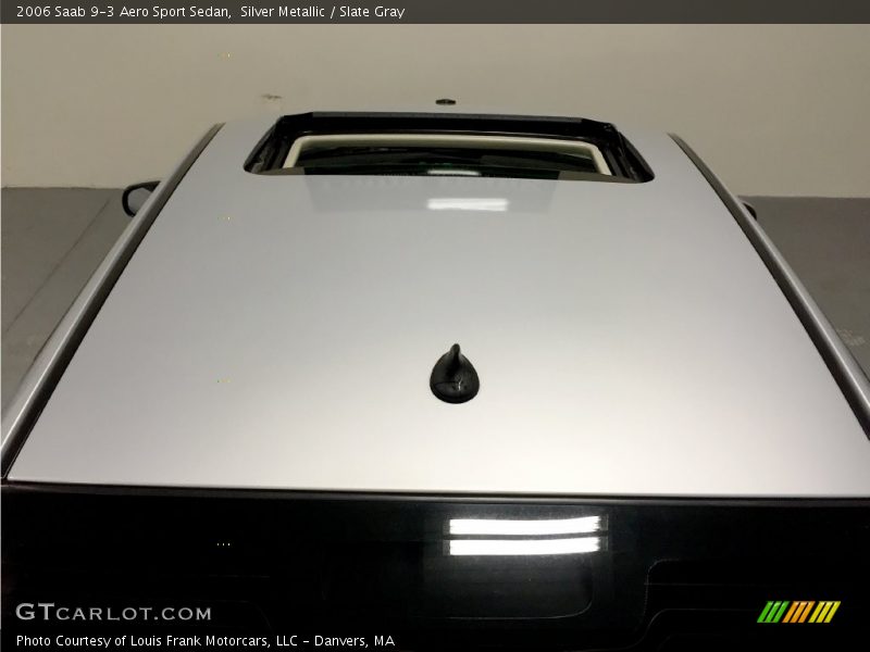 Silver Metallic / Slate Gray 2006 Saab 9-3 Aero Sport Sedan