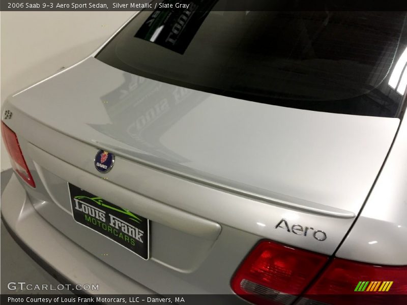 Silver Metallic / Slate Gray 2006 Saab 9-3 Aero Sport Sedan