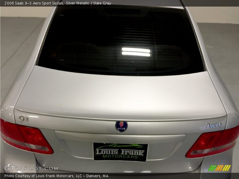 Silver Metallic / Slate Gray 2006 Saab 9-3 Aero Sport Sedan