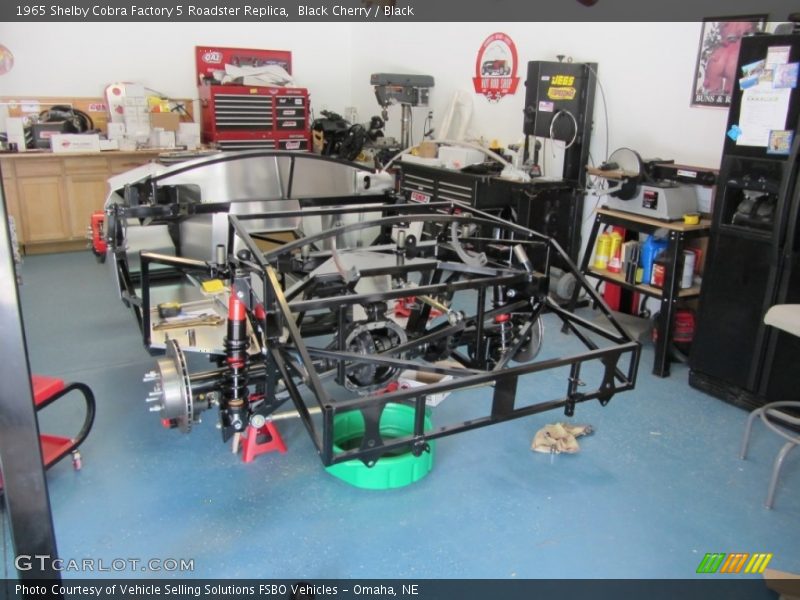 Black Cherry / Black 1965 Shelby Cobra Factory 5 Roadster Replica
