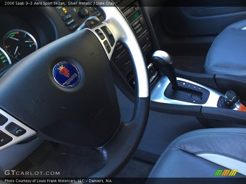 Silver Metallic / Slate Gray 2006 Saab 9-3 Aero Sport Sedan