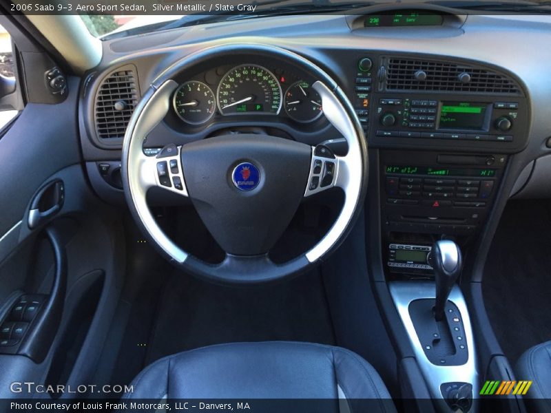 Silver Metallic / Slate Gray 2006 Saab 9-3 Aero Sport Sedan