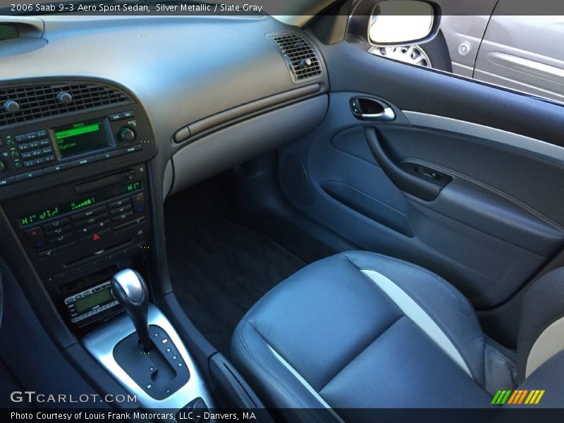 Silver Metallic / Slate Gray 2006 Saab 9-3 Aero Sport Sedan