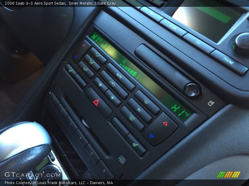 Silver Metallic / Slate Gray 2006 Saab 9-3 Aero Sport Sedan