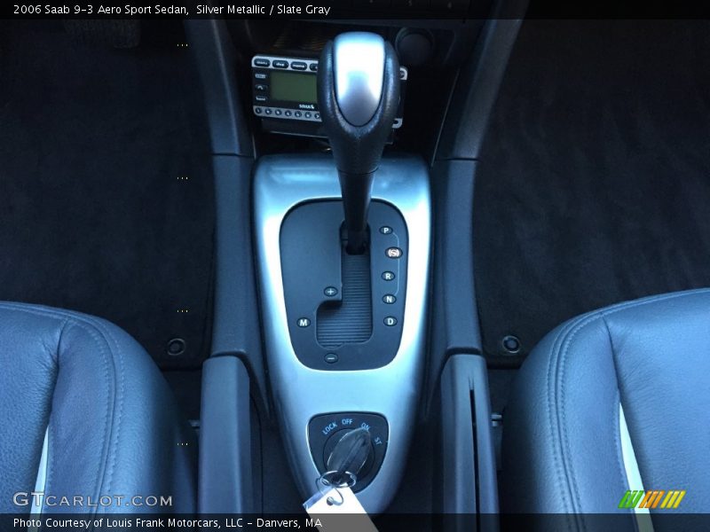 Silver Metallic / Slate Gray 2006 Saab 9-3 Aero Sport Sedan