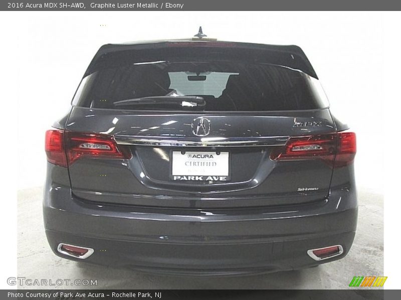 Graphite Luster Metallic / Ebony 2016 Acura MDX SH-AWD