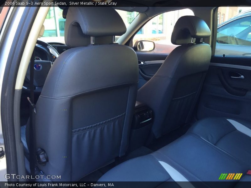 Silver Metallic / Slate Gray 2006 Saab 9-3 Aero Sport Sedan
