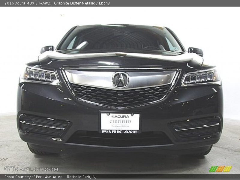 Graphite Luster Metallic / Ebony 2016 Acura MDX SH-AWD