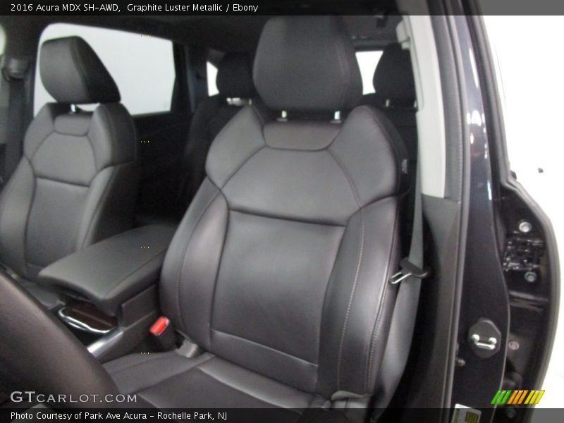 Graphite Luster Metallic / Ebony 2016 Acura MDX SH-AWD