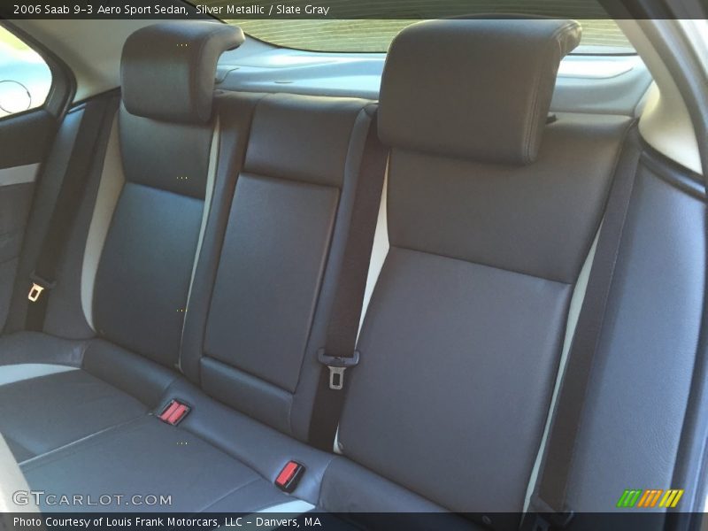 Silver Metallic / Slate Gray 2006 Saab 9-3 Aero Sport Sedan