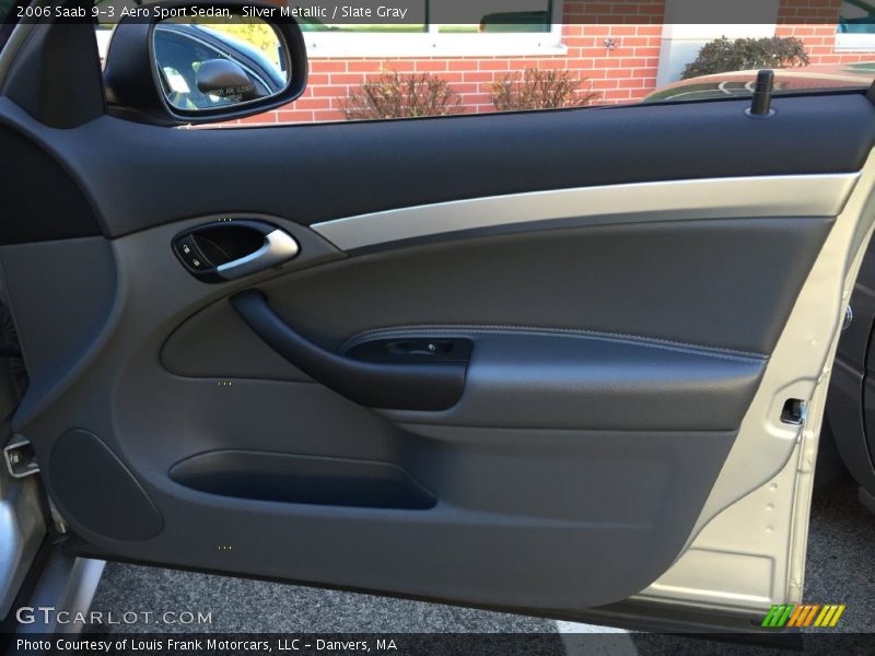 Silver Metallic / Slate Gray 2006 Saab 9-3 Aero Sport Sedan