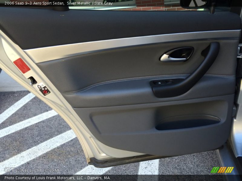 Silver Metallic / Slate Gray 2006 Saab 9-3 Aero Sport Sedan