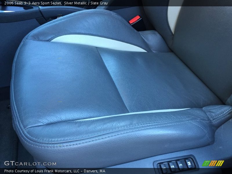 Silver Metallic / Slate Gray 2006 Saab 9-3 Aero Sport Sedan
