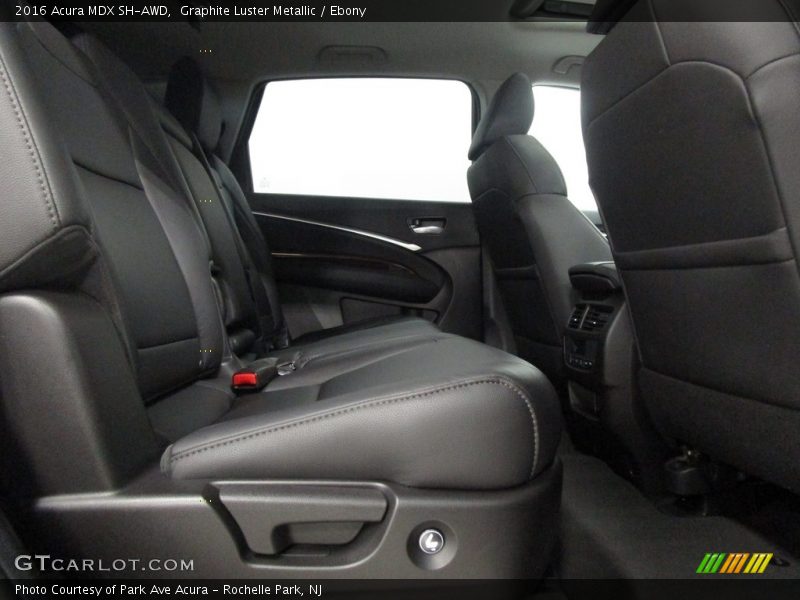 Graphite Luster Metallic / Ebony 2016 Acura MDX SH-AWD