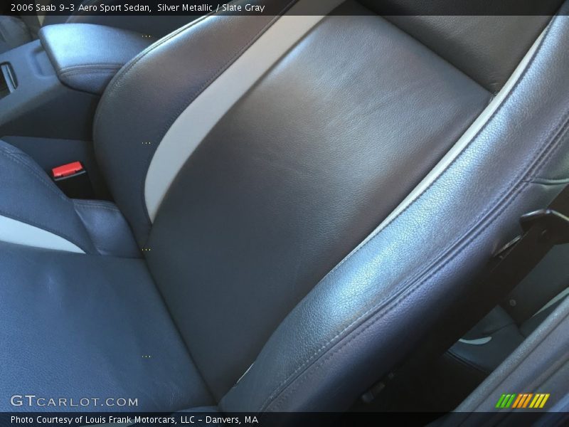 Silver Metallic / Slate Gray 2006 Saab 9-3 Aero Sport Sedan