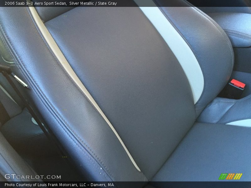 Silver Metallic / Slate Gray 2006 Saab 9-3 Aero Sport Sedan