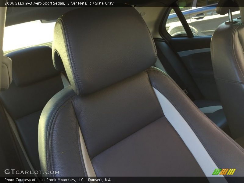 Silver Metallic / Slate Gray 2006 Saab 9-3 Aero Sport Sedan