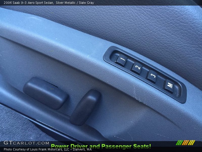 Silver Metallic / Slate Gray 2006 Saab 9-3 Aero Sport Sedan