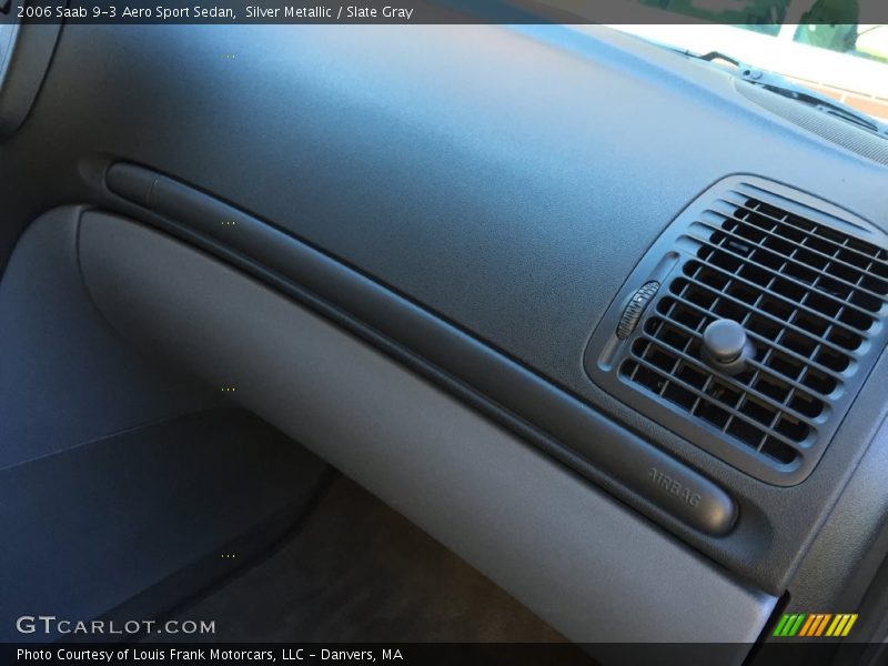 Silver Metallic / Slate Gray 2006 Saab 9-3 Aero Sport Sedan