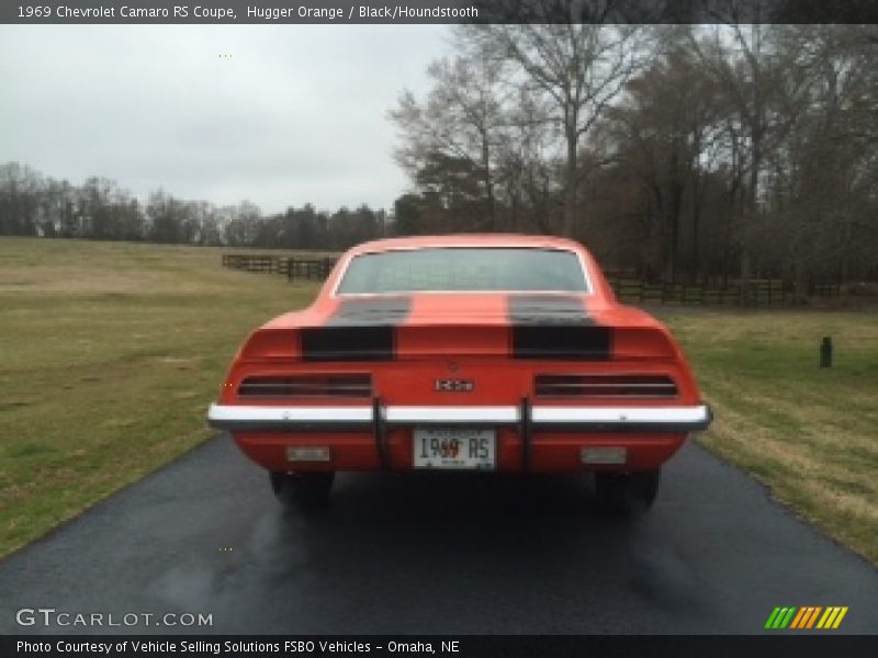 Hugger Orange / Black/Houndstooth 1969 Chevrolet Camaro RS Coupe