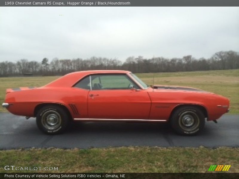Hugger Orange / Black/Houndstooth 1969 Chevrolet Camaro RS Coupe