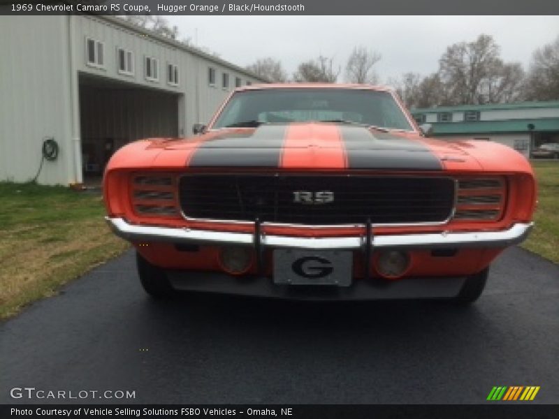 Hugger Orange / Black/Houndstooth 1969 Chevrolet Camaro RS Coupe