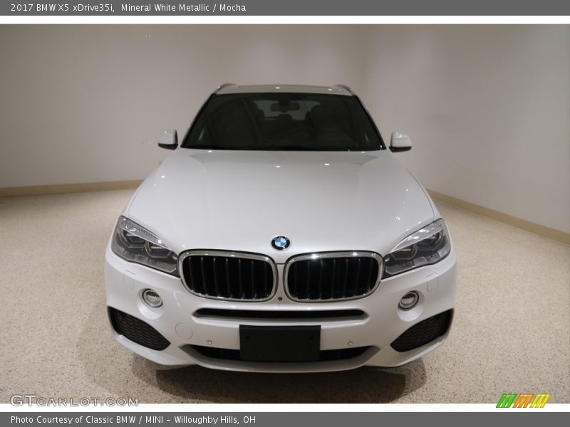 Mineral White Metallic / Mocha 2017 BMW X5 xDrive35i