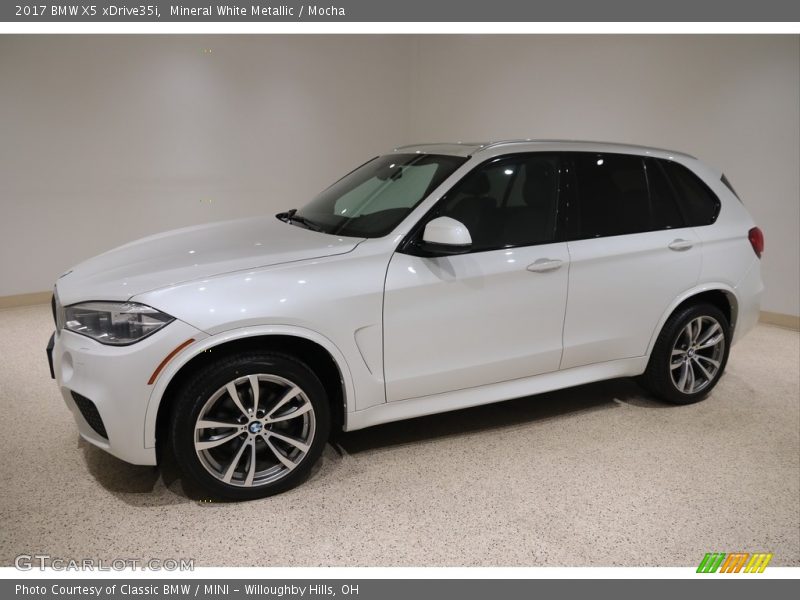 Mineral White Metallic / Mocha 2017 BMW X5 xDrive35i